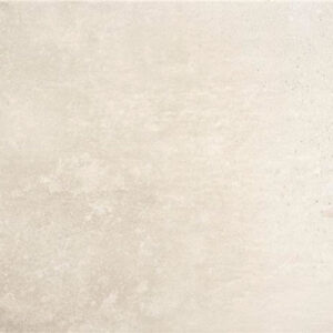 Azulejo cerámico beige con textura sutil efecto cemento para pavimento