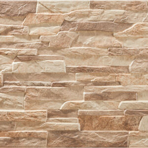 Andes-Arena Azulejo imitación piedra apilada en tonos beige