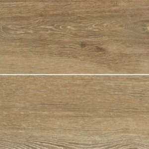 Baldosa cerámica efecto madera claro en lamas rectas con veta y junta fina