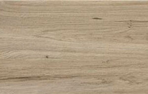 Lámina cerámica efecto madera beige con vetas y nudos