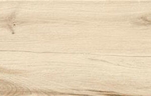 Baldosa cerámica efecto madera clara con vetas y nudos