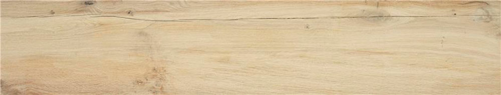 Pavimento cerámico efecto madera clara con vetas horizontales