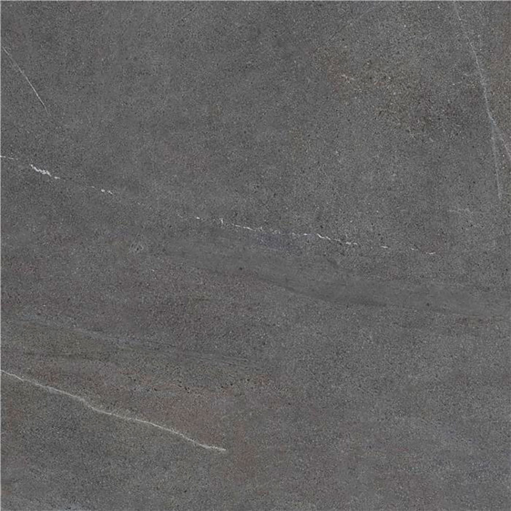 Bellevue-graphite-120x120 Azulejo cerámico gris oscuro con vetas blancas sutiles y textura de piedra