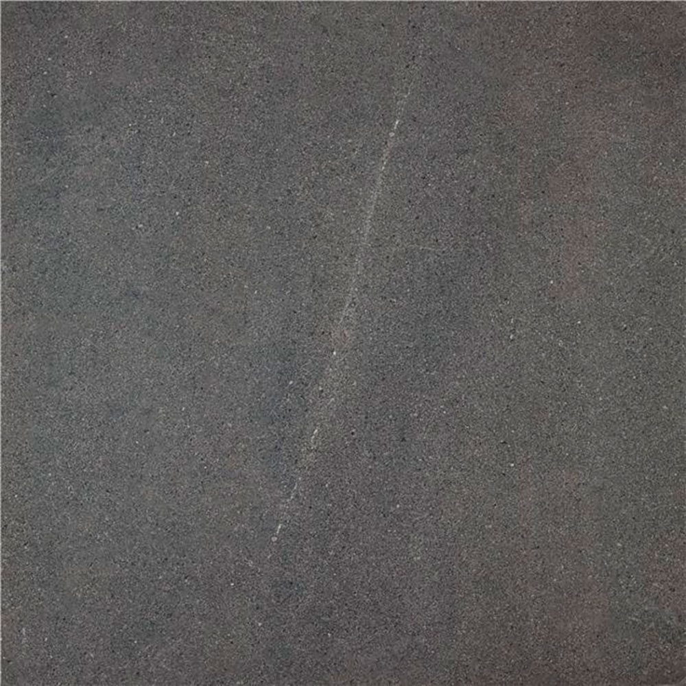 Bellevue-graphite-75x75 Baldosa cerámica gris antracita acabado piedra con textura fina y veta clara