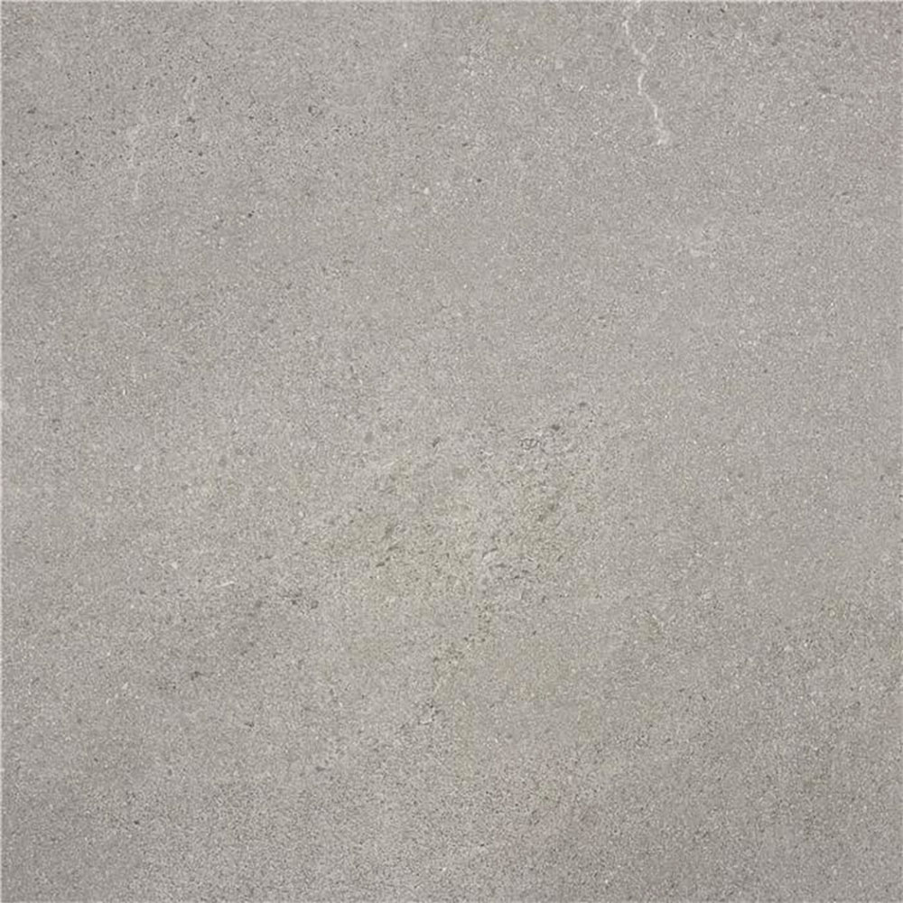 Bellevue-plus-grey-60x60(20mm) Baldosa cerámica gris efecto cemento con textura mate y sutil vetas
