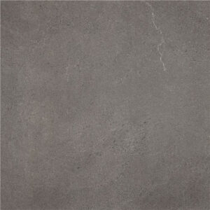 Bellevue-stone-60x60 Baldosa cerámica gris oscuro con textura tipo hormigón y sutil veta blanca