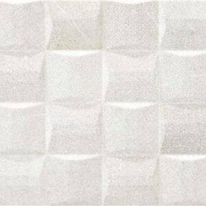 Bellevue-tz-white-light-33x90 Revestimiento cerámico beige claro con relieve cuadriculado y textura mate