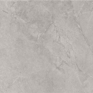 Azulejo cerámico gris efecto piedra con vetas sutiles y textura mate