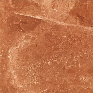 Chelsea-coral-45x45 Baldosa cerámica efecto mármol terracota con vetas blancas