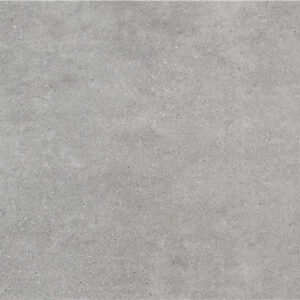 Baldosa cerámica efecto hormigón gris liso con textura sutil