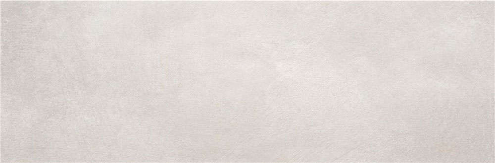 Azulejo cerámico rectangular beige claro con textura sutil efecto cemento