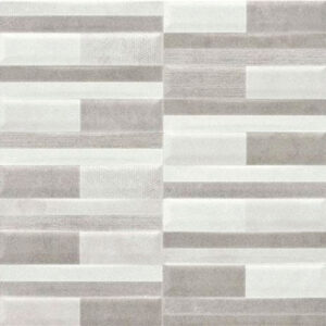 Elementi-bk-cold-30x60 Revestimiento cerámico en listones horizontales grises y blancos con texturas