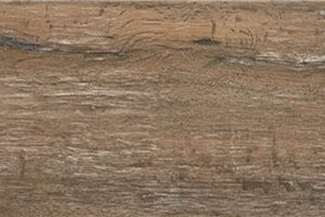 Pavimento cerámico imitación madera roble envejecido, veta y nudos naturales