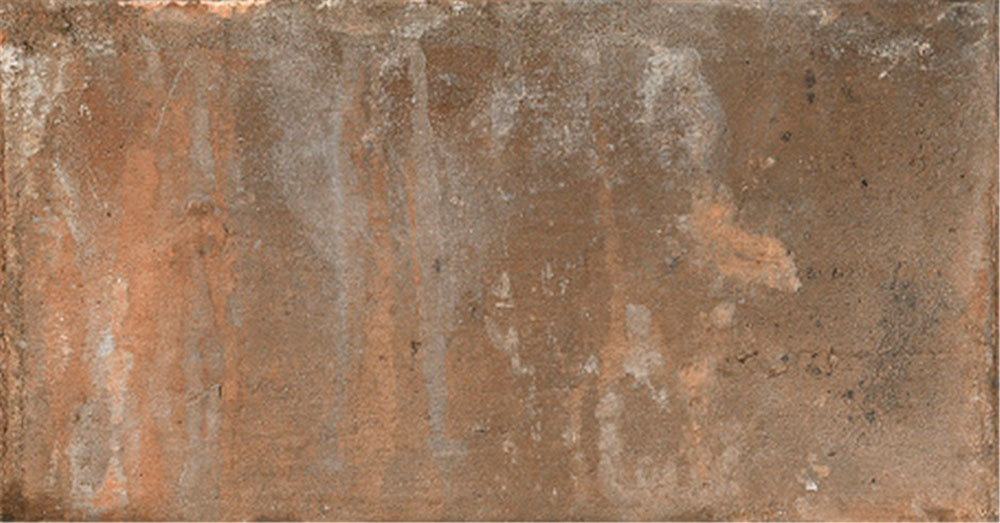 Harad-cotto-30x60 Azulejo cerámico rectangular efecto rústico terracota con vetas grises y manchas