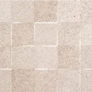 Homestone-cr-sand-light-33x90 Pavimento cerámico beige con patrón de cuadrados alternos y textura mate