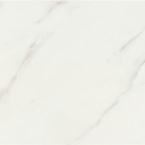 Baldosa cerámica efecto mármol blanco con vetas beige