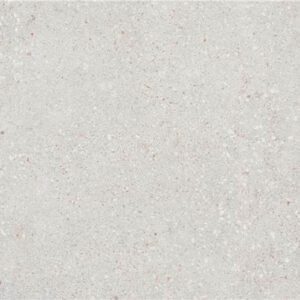 Kreta-grey-30x60_pasta_roja Azulejo gris claro con textura tipo terrazo y pequeñas motas rojizas