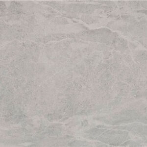 Azulejo cerámico gris claro efecto piedra con vetas sutiles