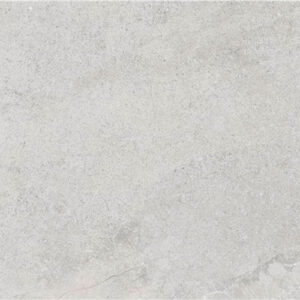 Baldosa cerámica gris claro efecto cemento con vetas sutiles