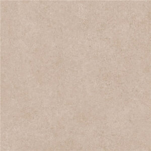 Baldosa cerámica beige efecto piedra con textura suave y acabado mate