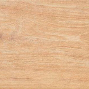 Baldosa cerámica efecto roble claro con vetas y nudo