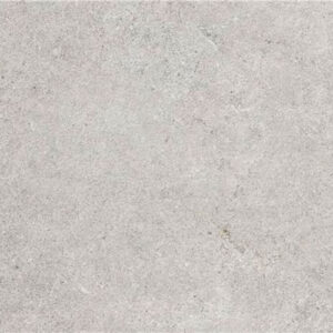 Baldosa cerámica gris claro con textura tipo hormigón