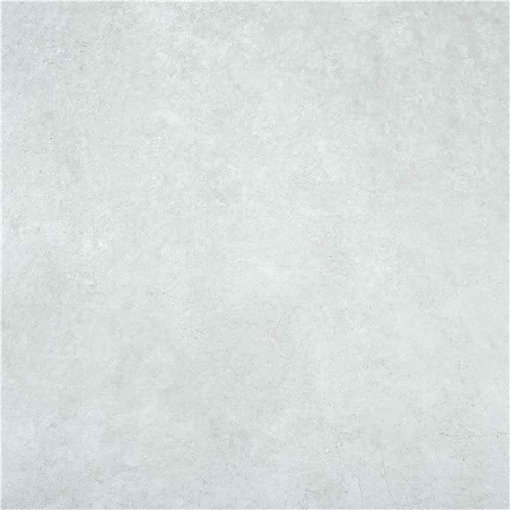 Baldosa cerámica gris claro con textura suave efecto cemento