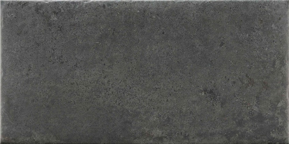 Saint-andrews-antracita-30x60 Azulejo rectangular efecto hormigón oscuro con textura envejecida
