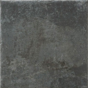 Saint-andrews-antracita-45x45 Baldosa cerámica cuadrada gris oscuro con efecto hormigón envejecido y textura mate