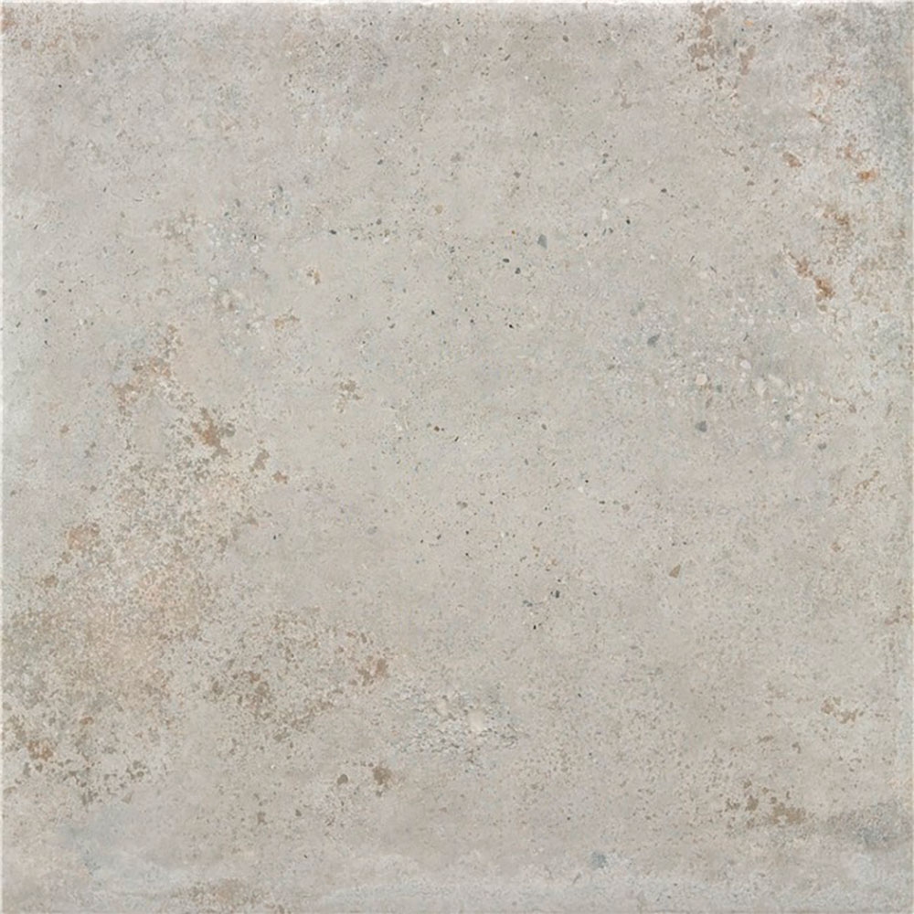 Saint-andrews-gris-60x60 Baldosa cerámica efecto hormigón gris claro con moteado y sutiles manchas beige