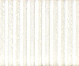 Azulejo cerámico blanco crema con textura de listones verticales