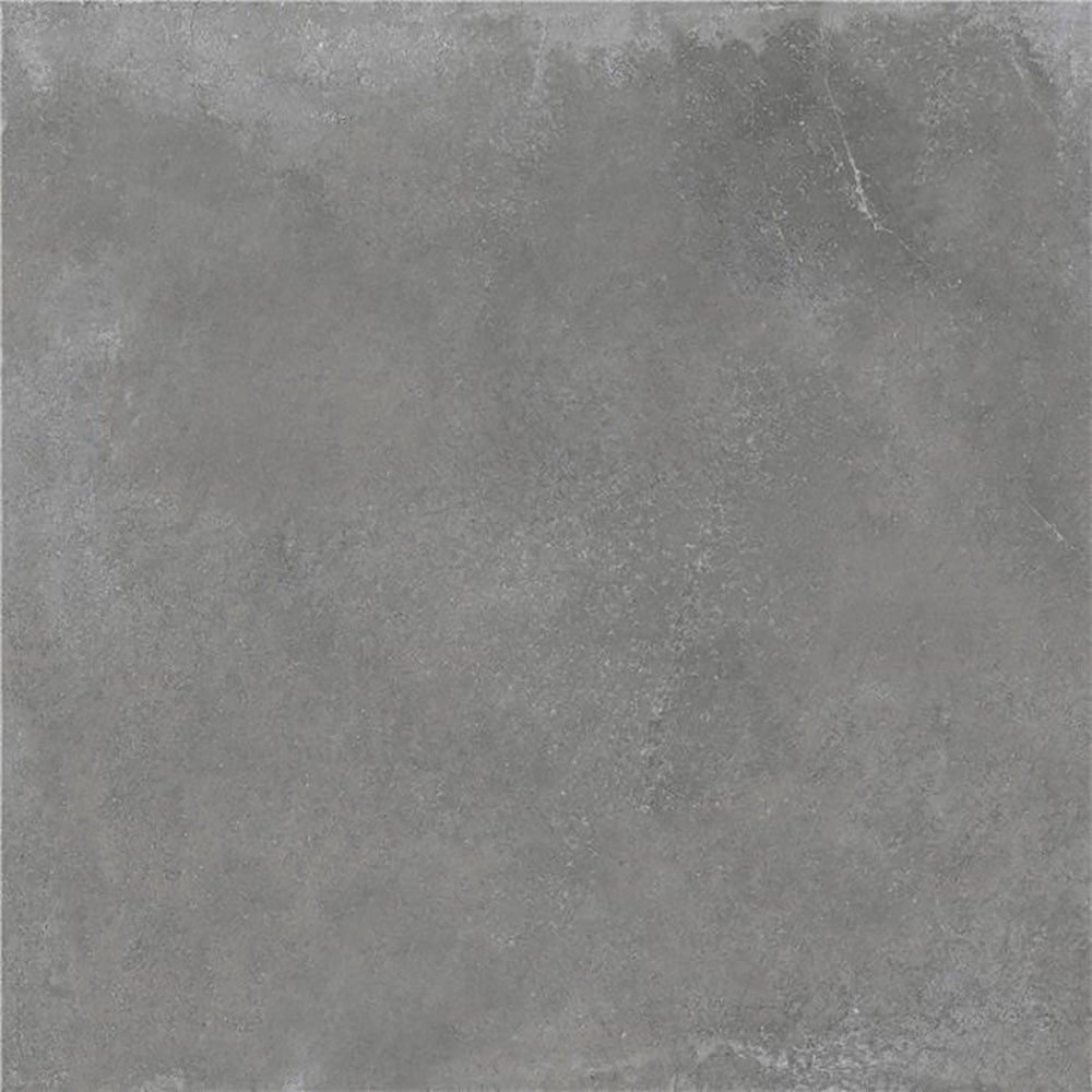 Sonder-anthracite-100x100 Baldosa cerámica cuadrada gris efecto cemento, textura mate y sutiles vetas
