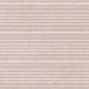 Sonder-dec-mink-33,3x90 Azulejo cerámico beige con finas estrías horizontales y superficie acanalada