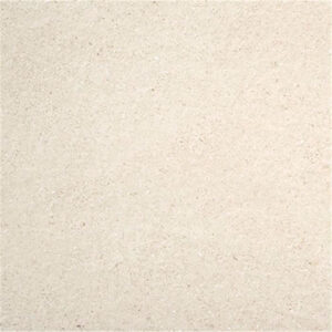 Baldosa cerámica beige claro con textura moteada y acabado mate