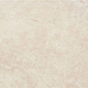 Baldosa cerámica efecto mármol beige claro con vetas sutiles