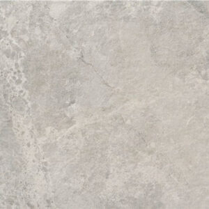 Baldosa cerámica efecto piedra gris con vetas blancas y acabado mate