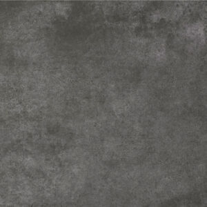 Baldosa cerámica gris antracita con efecto hormigón y textura mate
