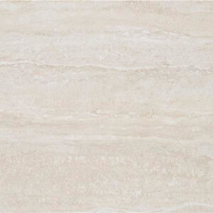 Baldosa cerámica crema con vetas horizontales suaves efecto piedra natural