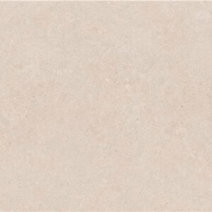 Muestra de baldosa cerámica beige claro con textura mate y sutiles vetas