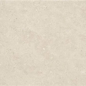 Azulejo cerámico rectangular color crema con textura sutil de piedra