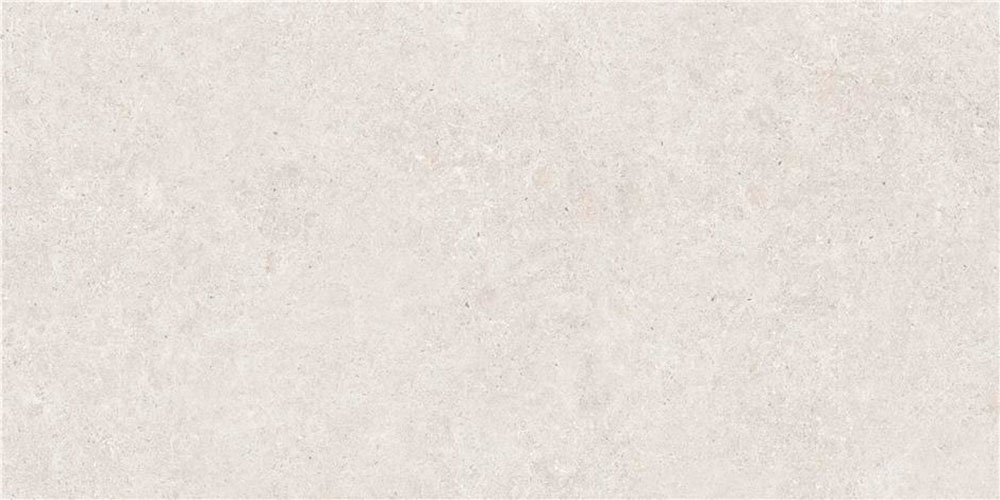 Baldosa cerámica beige claro con textura sutil efecto cemento