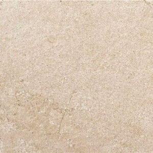 Azulejo cerámico beige efecto piedra con textura arenosa y vetas sutiles