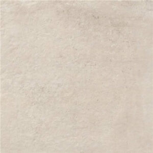 Baldosa cerámica beige claro con textura efecto piedra mate