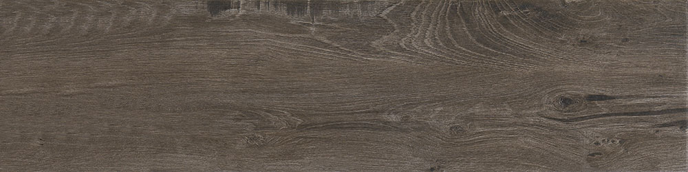Pavimento porcelánico efecto madera grisáceo con vetas y nudos