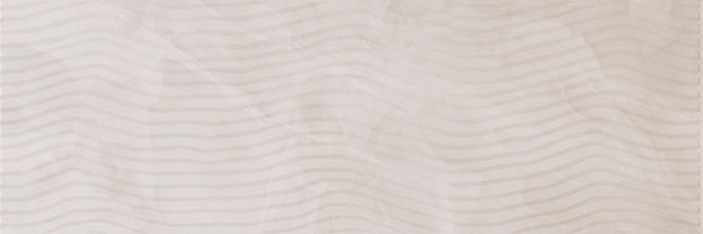 Azulejo cerámico beige con vetas marmoladas y finas líneas onduladas