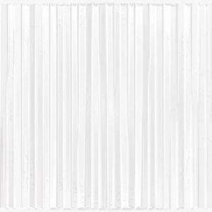 EDEN_RLV_BR_30x90 Revestimiento cerámico blanco con listones verticales texturizados