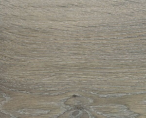 Baldosa cerámica efecto madera gris con vetas y nudo