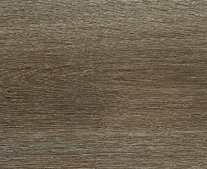 Baldosa cerámica efecto madera marrón con vetas y nudos