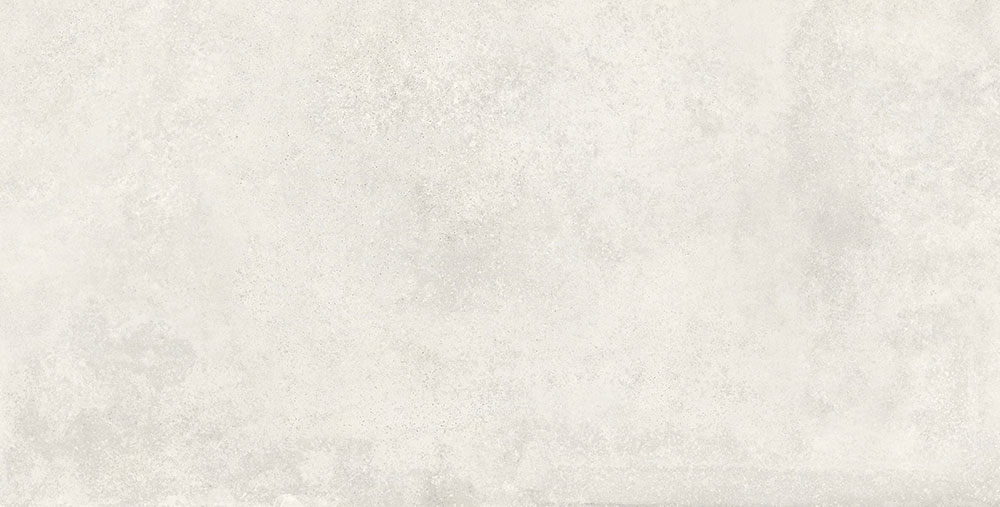 Muestra de pavimento cerámico textura cemento claro, tono crema con pátina sutil