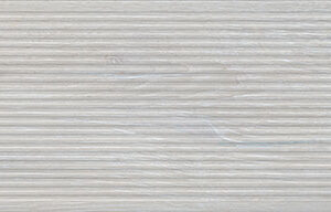 Azulejo cerámico beige claro con textura de finas estrías horizontales